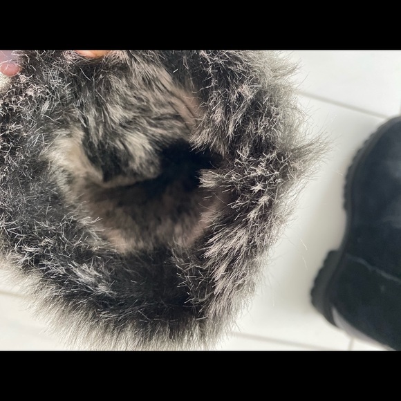 Sam Edelman black suede fringe booties 6.5M - Picture 6 of 12